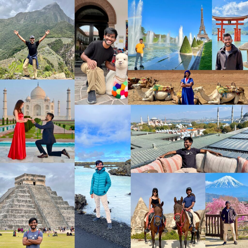 travels collage hack-it-all-life-travel-career-money